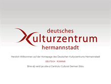 Tablet Screenshot of kulturzentrum-hermannstadt.ro
